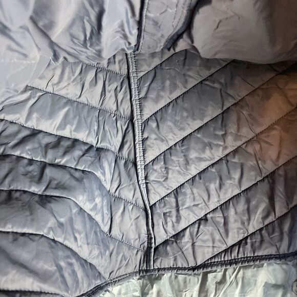 Free Country Women's Gray Packable Quilted Puffer Coat Size L NWOT - Picture 6 of 7